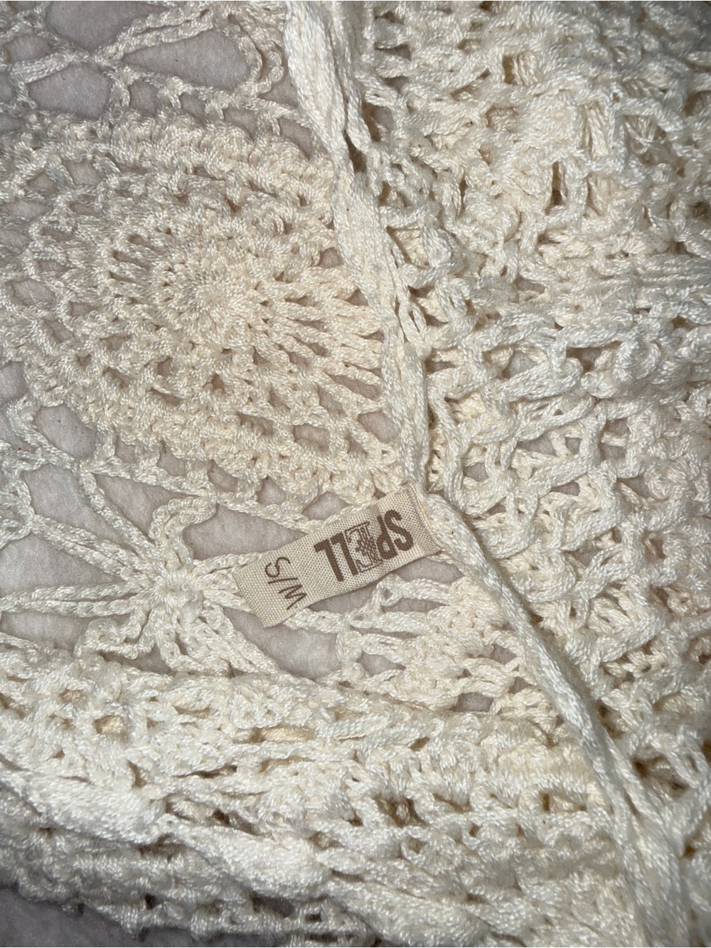 SPELL & The Gypsy Collective “Havana” Hand-Crocheted Dress / Coverup - Picture 7 of 7